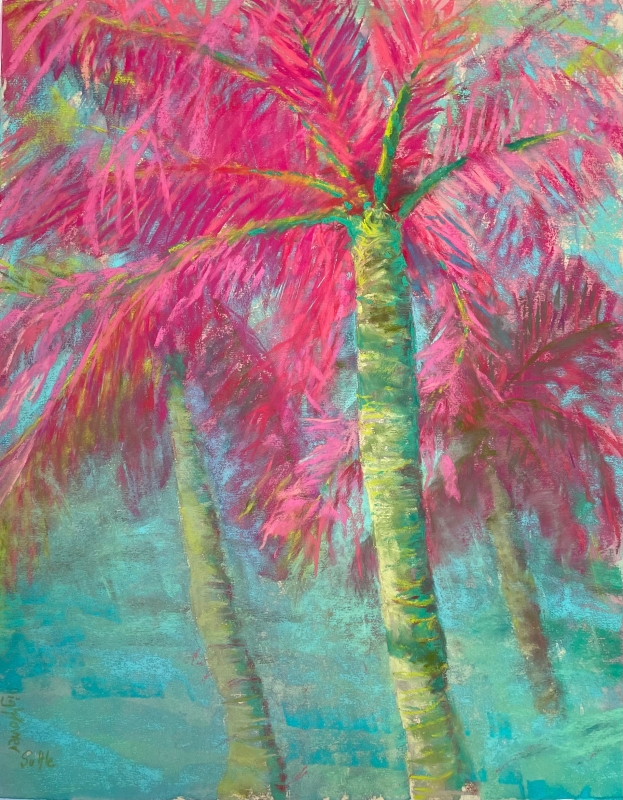 Pink Siesta by artist Alison Suttle